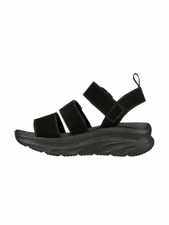 ΓΥΝΑΙΚΕΙΑ Skechers D Lux Walker Retro Cosmos Sandal W 119234 BBK